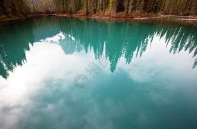 宁静翡翠湖尤霍公园,加大instagram过滤器美国高清图片素材